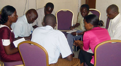 Discussion Group in the Training on Workbook 1